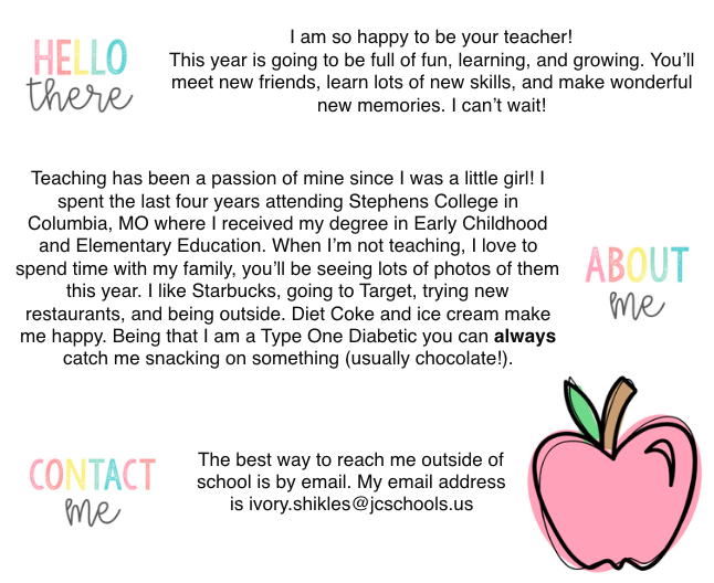 Meet The Teacher Image